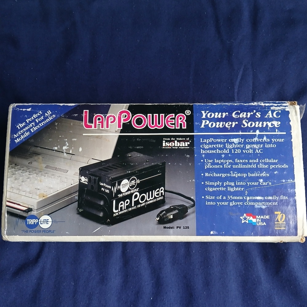 Car AC Power Source - Black